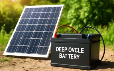 Power Your Off-Grid Dreams with the Ultimate Deep Cycle Battery with Solar Panel Solution