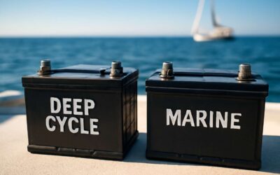 Power Showdown on the Water: deep cycle battery vs marine battery, which is best?