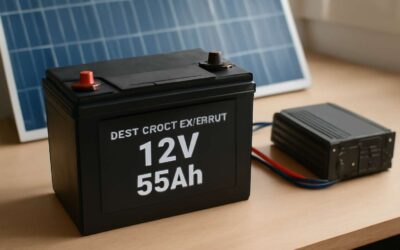 Power Up Anywhere with deep cycle battery 55ah for Off-Grid and RV Adventures