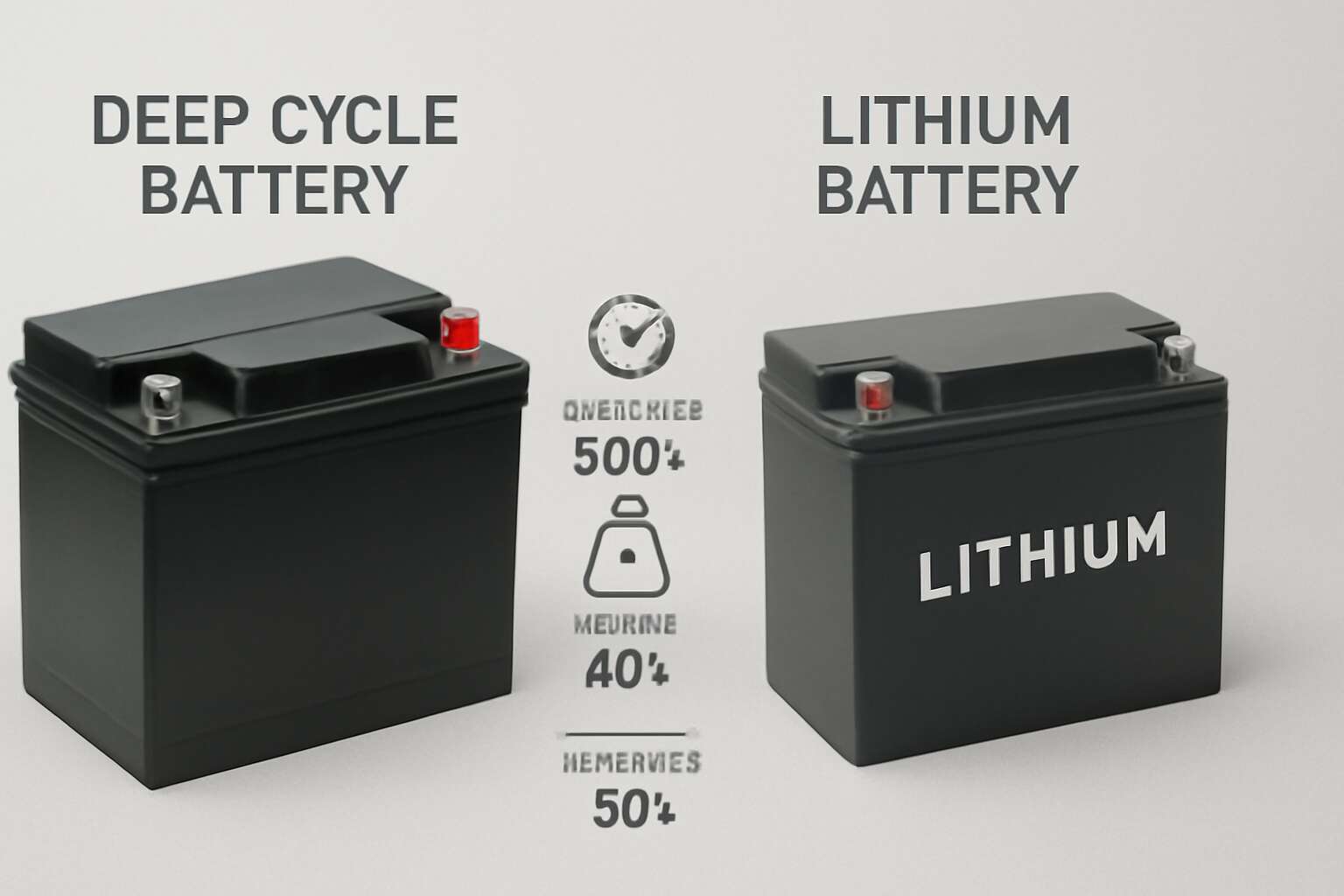 Which lasts longer for your setup: deep cycle battery vs lithium ...